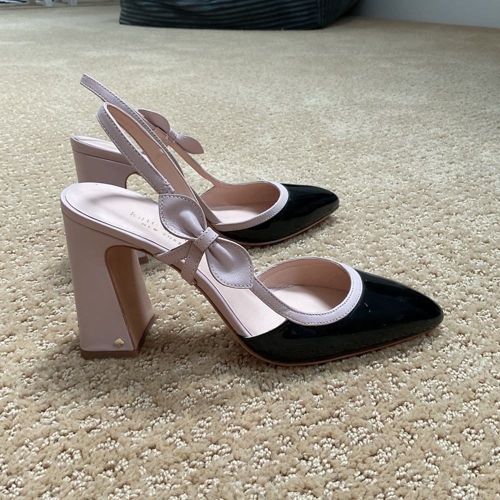 Kate Spade Adelaide Slingback Pumps, worn twice but not my size.